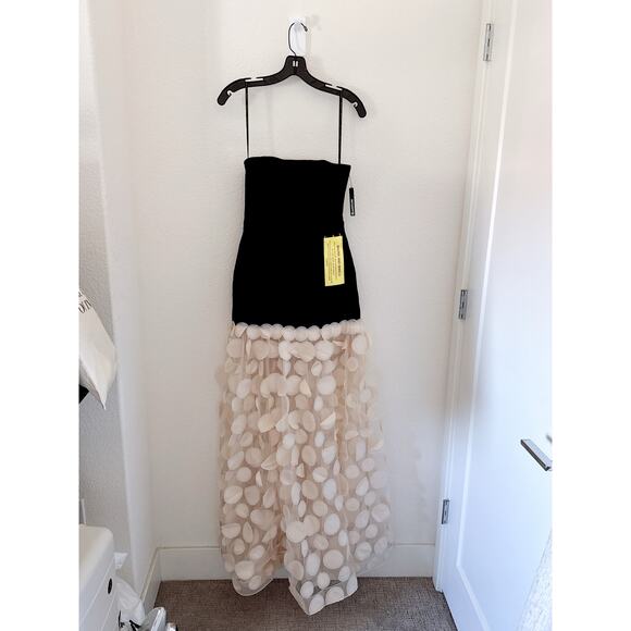 Bronx and Banco Harper Two-Tone Strapless Gown US4 - Picture 7 of 13